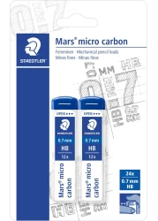 STAEDTLER MECH PENCIL LEAD 0 7 BLS 2TBE