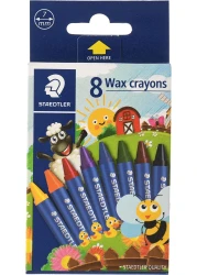 STAEDTLER STAEDTLER WAX CRAYON ST 8COL