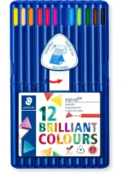 STAEDTLER ERGOSOFT COLOURD PENCIL ST 12C