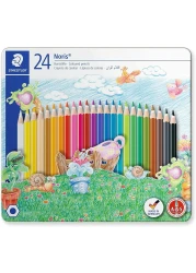 STAEDTLER COLOURED PENCILS SET 24COL