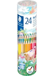 ستيدلار مجموعة اقلام رصاص اسطوانية من كول = 24 كول.