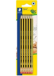 STAEDTLER NORIS WITH RUBBER TIP BLS 10P