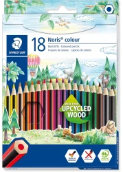 STAEDTLER NORIS COLOUR PENCILS SET 18COL