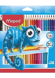 MAPED PULSE COLOR PENCIL 0 WOOD 24COL