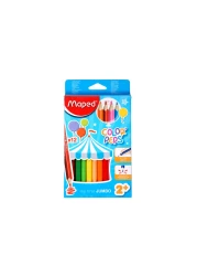 MAPED COLOR PEPS JUMBO 12 COL SET