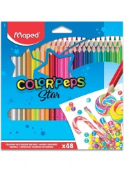 MAPED COLOR PEPS PENCILS 48COL SET