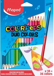 MAPED COLOR PEPS PENCILSDUOX18 36CLRS