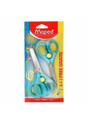 MAPED SCISSOR 13CM REFLEXKID BLS 3PC