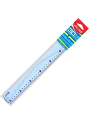 MAPED RULER 30CM GEOMETRIC FLAT