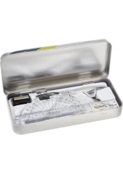 مابد مجموعة صناديق هندسية معدنية للدراسة مكونة من 8 قطع