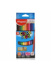 MAPED COLOR PEPS PENCILS 12COL SET