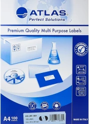 ATLAS LBL 1 210X297 PAK 100 SHT