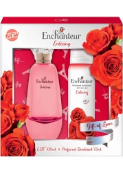 ENCHANTEUR EDT ENTICING 100ML+MIST 75ML