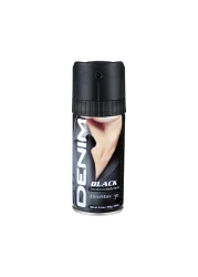 DENIM DEODORANT BODYSPRAY BLACK SS LT
