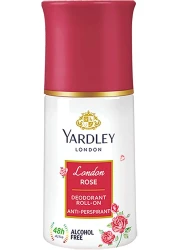 YARDLEY ROLL ON VELVET ROSE 50ML