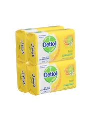 ديتول صابون مضاد للبكتريا منعش 120 غ 3+1 مجانا