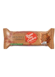 Hunter's Gourmet Black Sesame Brown Rice Crackers,100g