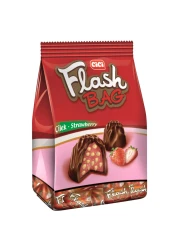 Cici Flash Strawberry Cream Chocolate Bag, 500g