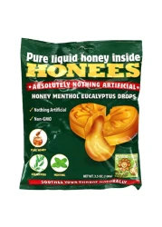 Honees Honey Menthol Eucalyptus Candy Cough Drops 100g