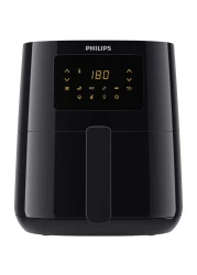 PHILIPS Essential Airfryer 1400W 4.1L, Digital, 7 presets, black body/blackhandle, 50hz HD9252