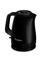 Moulinex Uno Electric Kettle BY150827, 2400 W, 1.5 L, Black, Plastic, Cordless