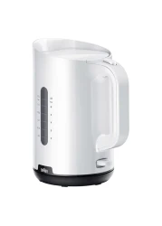 Braun Breakfast1 Water Kettle WK 1100, 2200 W, 1.7 L, White, Plastic, BPA Free