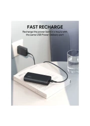 Aukey Portable PD Power Bank Black 20000mAh