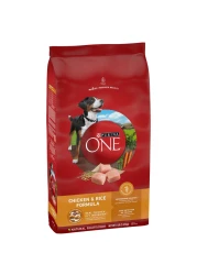 Purina ONE Chicken &amp; Rice Formula, Dog Food, 3.63kg