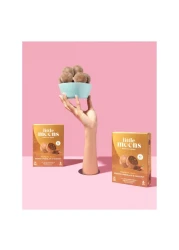 Little Moons Belgian Chocolate And Hazelnut Mochi Ice Cream 32g Pack of 6