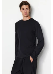  Collection Black-Navy-Anthracite Regular/Regular Cut 3 Pack Basic 100% Cotton Tok T-Shirt Tmnaw21Ts0197