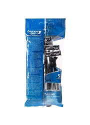 شفرات حلاقة رياضية من ليزر 3 عبوة من 5 قطع