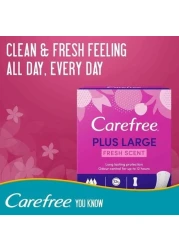 مجموعة فوط صحية كيرفري كبيرة منعشة 48 قطعة