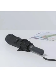 Xiaomi Mi Mijia Automatic Rainy Umbrella Sunny Summer Aluminum Windproof Waterproof UV Parasol Umbrella Man Woman - Black