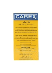 CAREX CONDOMS POWERSHOT DELAY 12'S