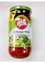 Double Horse Tender (Cut) Mango Pickle – 400 g