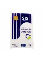 سيس سكر أبيض بحبوب ناعمة 2 كغ حزمة من 2