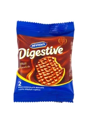 ماكفيتي دايجستيف بسكويت بشوكولاته بالحليب 33.3 غرام حزمة من 12