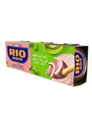 ريو ماري لحم تونة خفيف في زيت الزيتون البكر الممتاز 80 غرام حزمة من 3