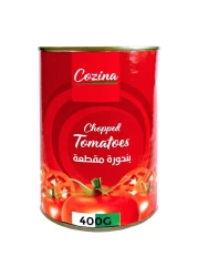 كوزينا طماطم مقطعة 400 غرام حزمة من 3