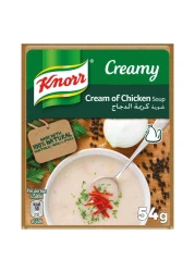 كنور شوربة كريمة الدجاج 54 غرام