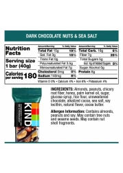 Be-Kind Nuts and Sea Salt Dark Chocolate Bar, 30g Pack of 3