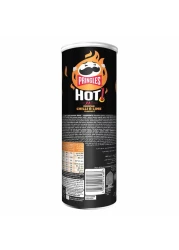 Pringles Hot Mexican Chilli and Lime Flavour Potato Chips 160g