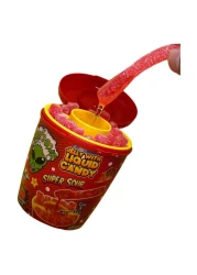 Alien's Sour Strawberry Flavour Jelly Stick with Liquid Candy, 96g