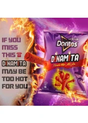 Doritos Flamin' Hot Dinamita Chips Tortilla Spicy Nachos 145g