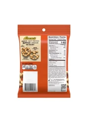 ريسيز مقرمشات مغمسة في شوكولاته الحليب وزبدة الفول السوداني 120غرام