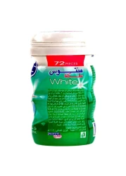 Mentos White Sugar Free Chewing Gum Spearmint Flavour 102.6g