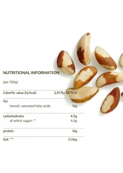 Seeberger Brazil Nuts Shelled, 200g