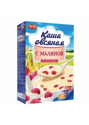 Uvelka Raspberry Instant Oatmeal 40g Pack of 5