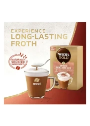 Nescafe Gold Cappuccino Unsweetened Coffee Mix, 14.2g Pack of 10