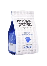 Coffee Planet French Medium Roast Coffee Powder 250g
